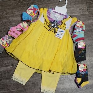 Lil Girls Outfit(FREE SOCKS)